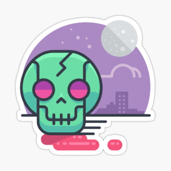 Item preview, Skull In The night designed and sold by kattilako.