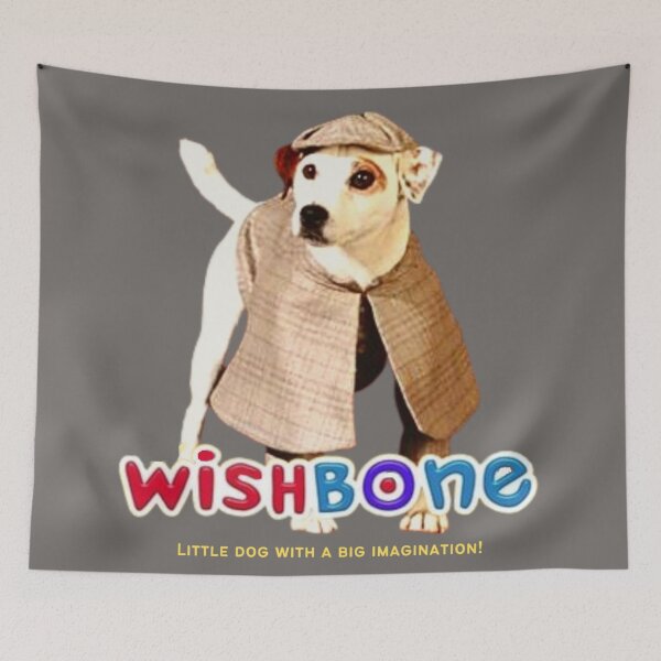 Item preview, Wishbone tv show Sherlock Holmes - 2 ORIGINAL BY CRUSHART1 ON REDBUBBLE designed and sold by CrushArt1.