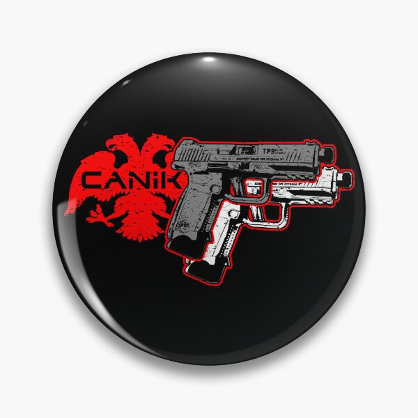 Item preview, Canik TP-9 TP9 Eagle Pistol 3D Retro Anime Gun - Grey Wolf designed and sold by Warhawk Designs.