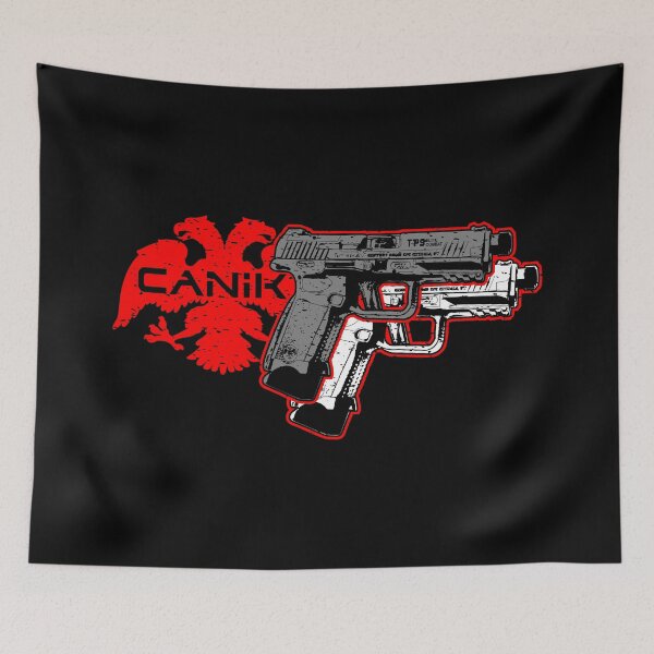 Item preview, Canik TP-9 TP9 Eagle Pistol 3D Retro Anime Gun - Grey Wolf designed and sold by Warhawk Designs.