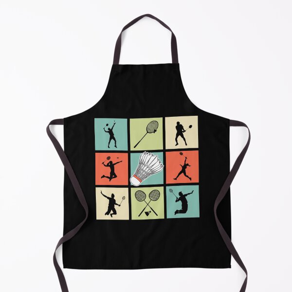 Item preview, Badminton Player Shapes - Pop Art Style designed and sold by KleverOlivier.
