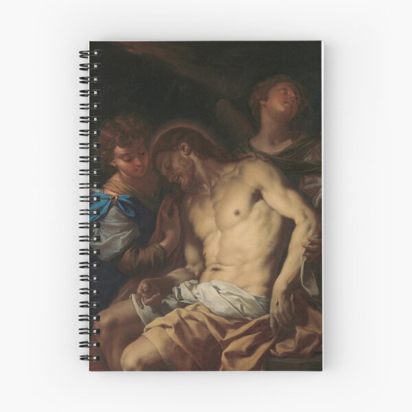 Item preview, Dead Christ Supported by Angels | Francesco Trevisani | 1710 Gospel Biblical Art designed and sold by CJET.