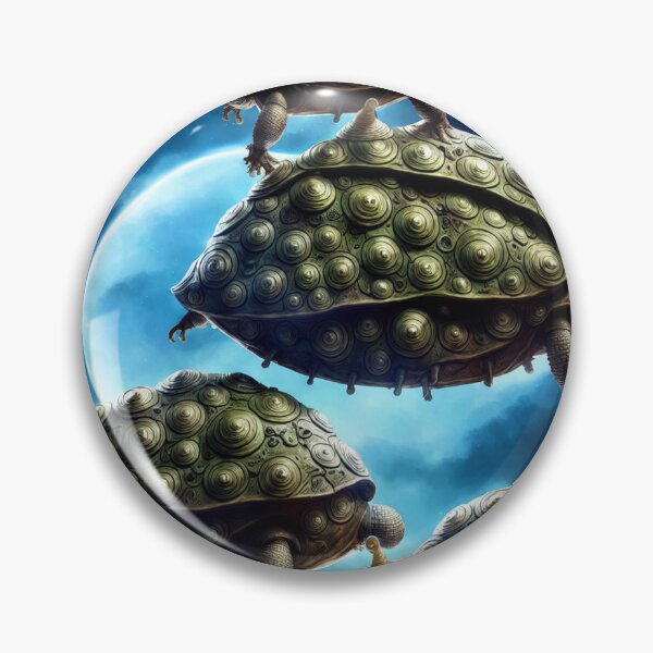 Item preview, Huge armored battlesnails with cute antennae floating around, alien landscape with a huge moon designed and sold by BrachiaST.