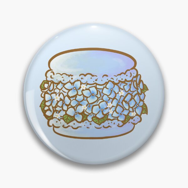 Item preview, Macarrón Floral Hortensia designed and sold by Cafe Van.