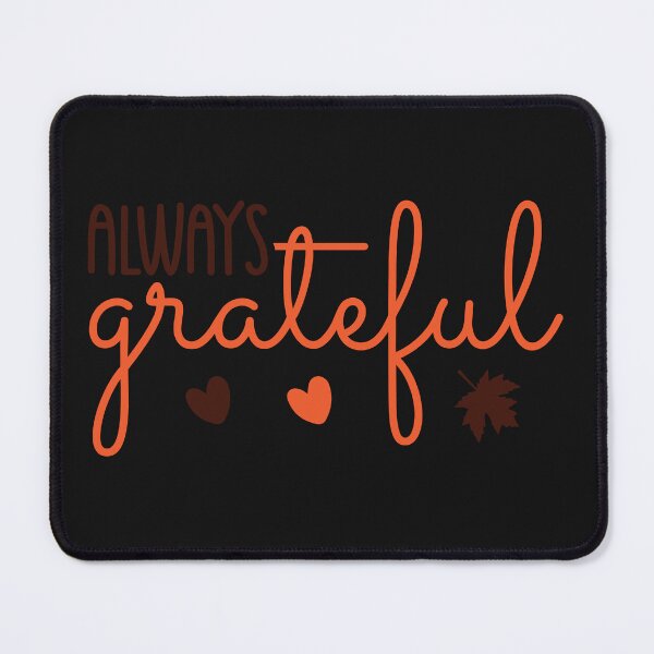 Item preview, always grateful,Fall Pumpkin Ghost October Skeleton Creepy Leaf Trick Or Treat Thanksgiving Season Goth Gothic designed and sold by NAZIMNADIR.