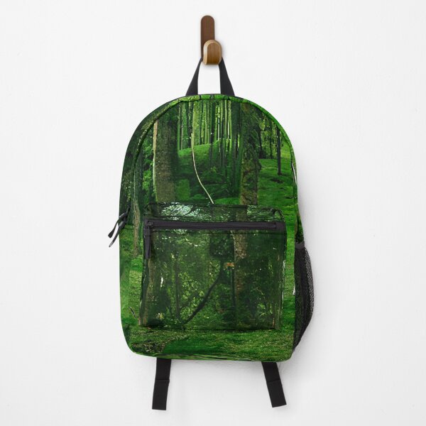 Item preview, green woods forest tree, nature painting #4 designed and sold by supeart.