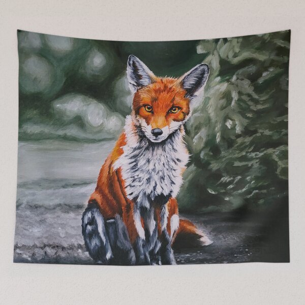 Item preview, Midnight Fox designed and sold by SabinasArts.