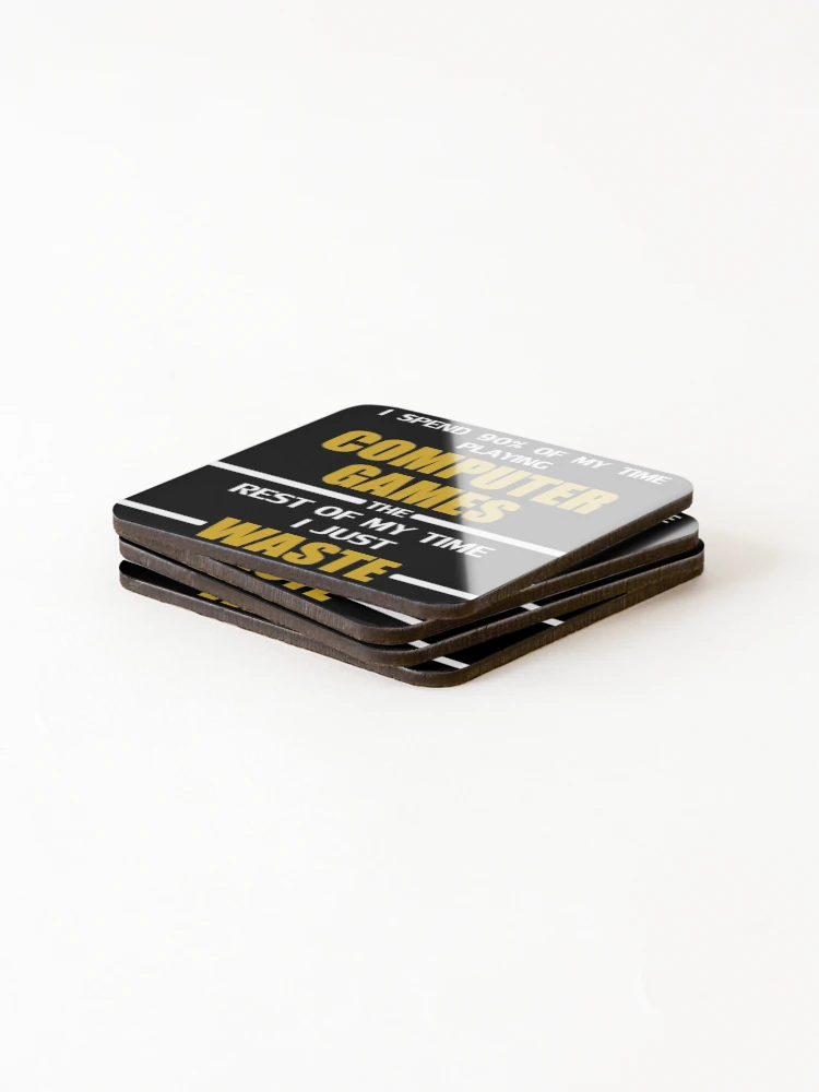 Thumbnail 4 of 5, Coasters (Set of 4), Computer Gaming designed and sold by RixzStuff.