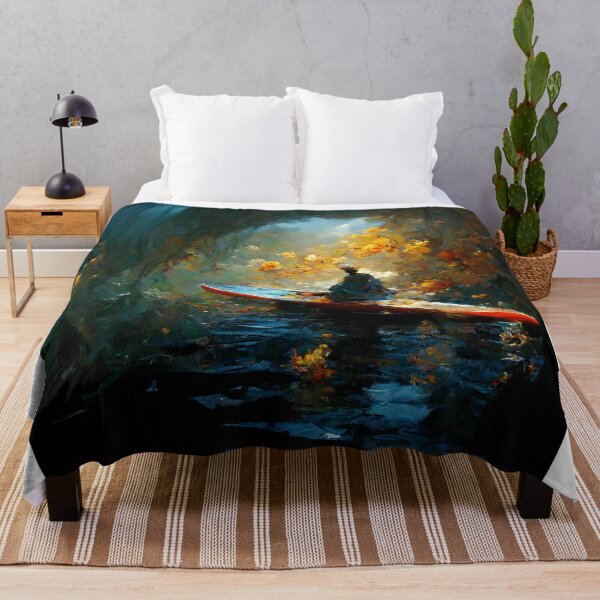 Item preview, Ethereal Kayak Journey designed and sold by ArtTrend2-0.