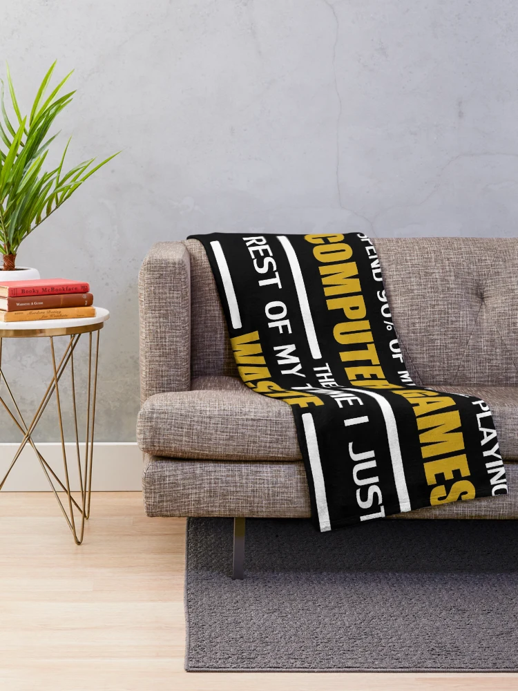 Thumbnail 2 of 6, Throw Blanket, Computer Gaming designed and sold by RixzStuff.