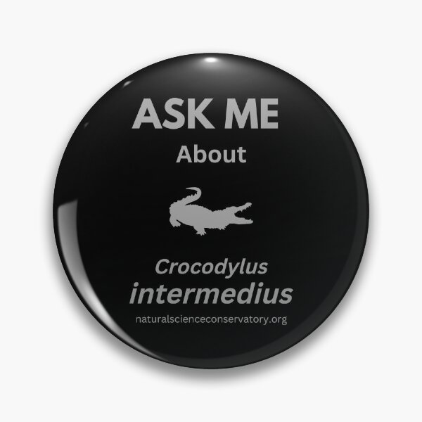Item preview, Ask Me About Crocodylus intermedius (Orinoco Crocodile) designed and sold by Discovered.