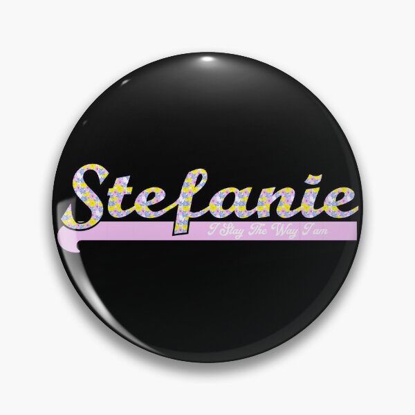 Item preview, First name Stefanie - Blümchen designed and sold by HA-Design-Kunst.