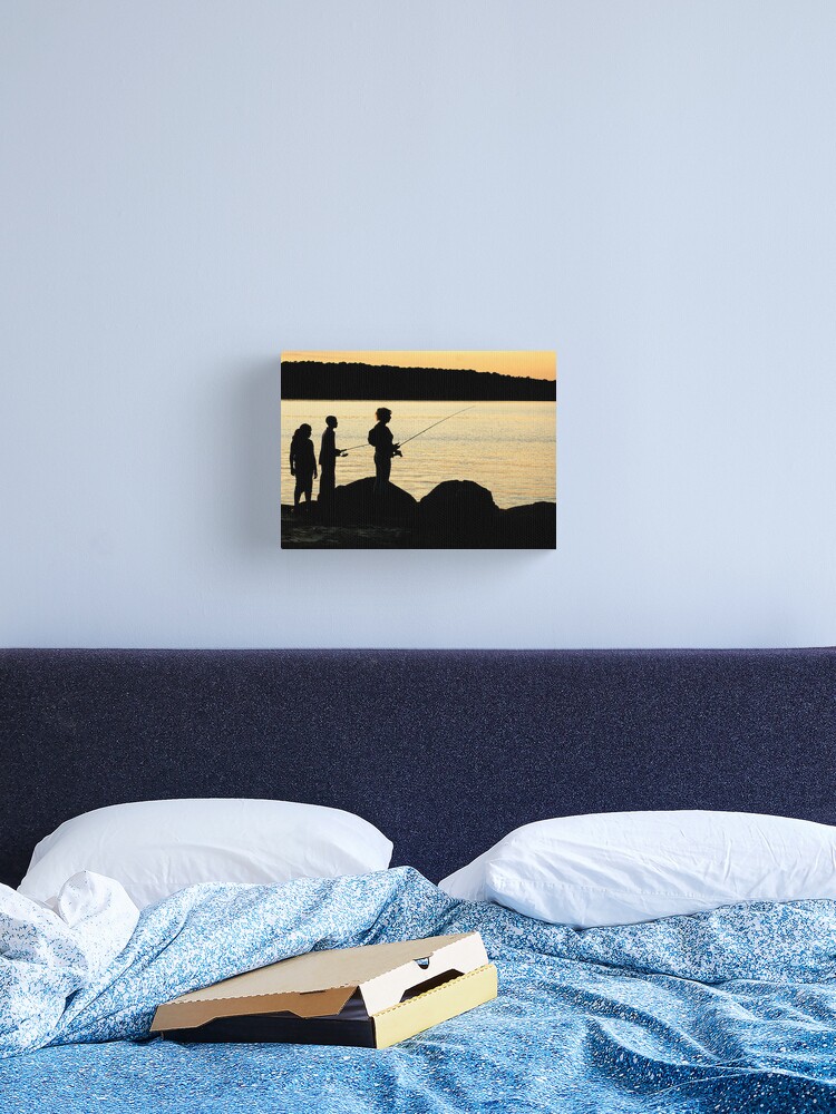 Thumbnail 2 of 3, Canvas Print, Casting By Twilight designed and sold by alvinsan9.