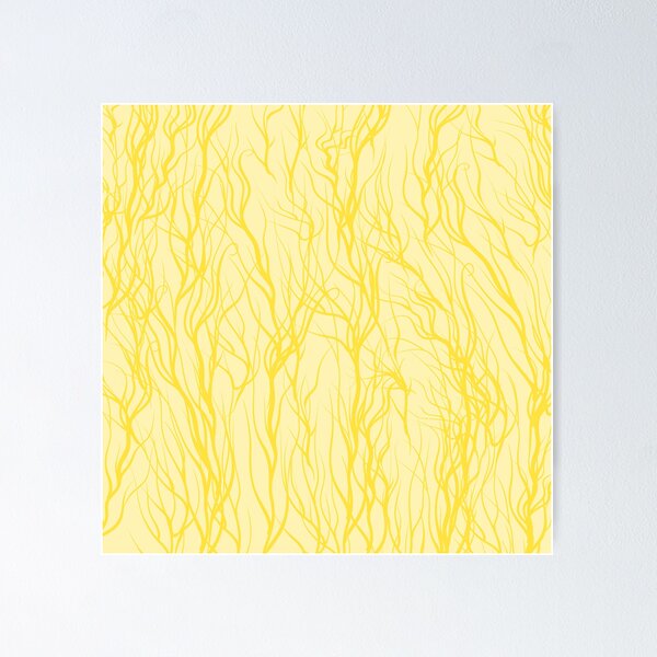 Item preview, Yellow Trees on Yellow Background. Yellow Natural Pattern designed and sold by valeo5.