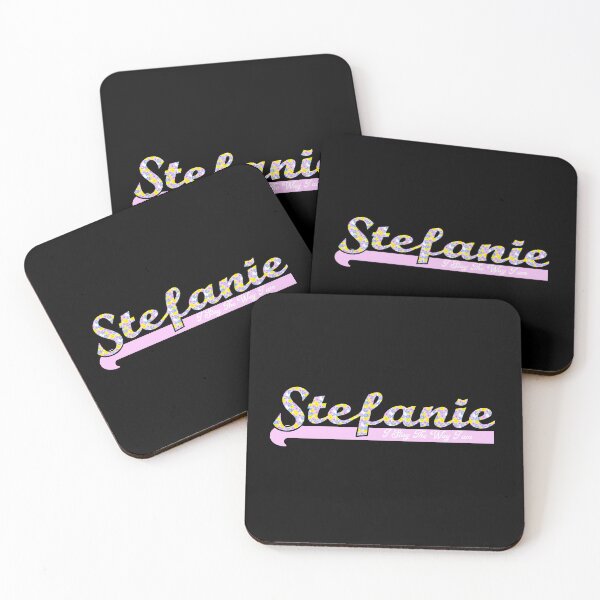 Item preview, First name Stefanie - Blümchen designed and sold by HA-Design-Kunst.