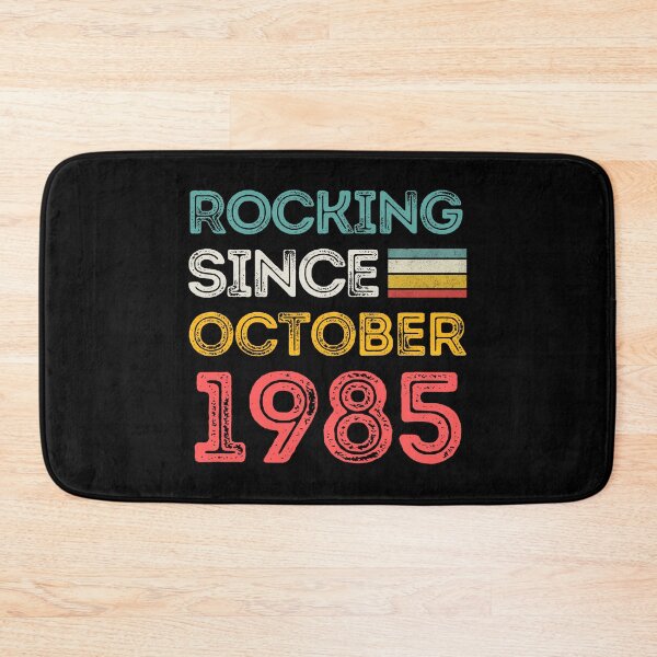Item preview, Retro Rocking Since October 1985 For Birthday Month And Year As A October Birthday Quotes designed and sold by Funwithmusic.