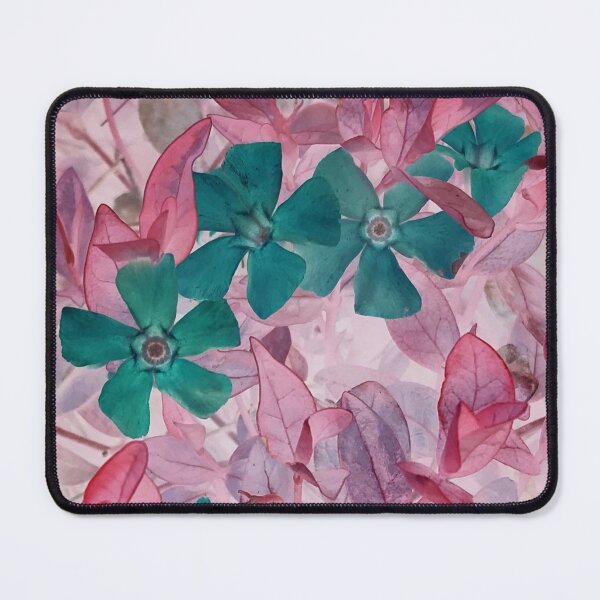 Item preview, Glass Pink Vinca Minor designed and sold by SunshineWalker.
