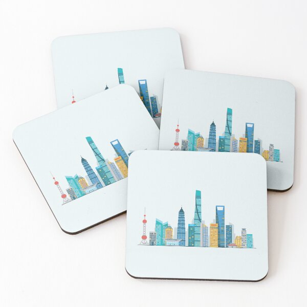 Item preview, Shanghai skyline  designed and sold by Antikwar.