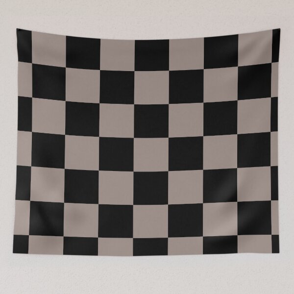 Aperçu de l'œuvre Gray Beige Black Checkerboard Pattern Pairs Dutch Boy 2023 COTY Rustic Greige 404-4DB créée et vendue par ColorOfTheYears.