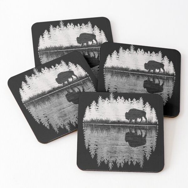 Item preview, Bison Reflections designed and sold by Rich Summers Art.