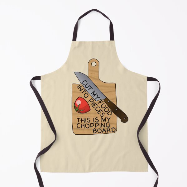 Item preview, Cut My Food Chopping Board designed and sold by aribluestein.