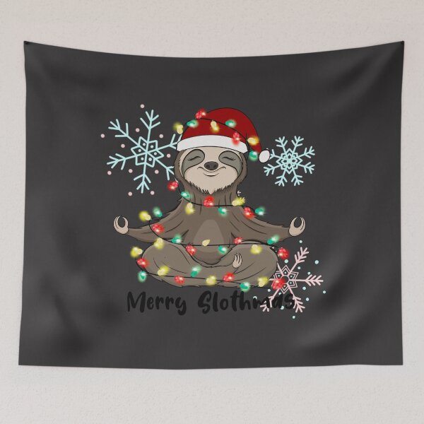Item preview, Merry Slothmas Funny Gifts for Christmas Time   designed and sold by TajfunX.