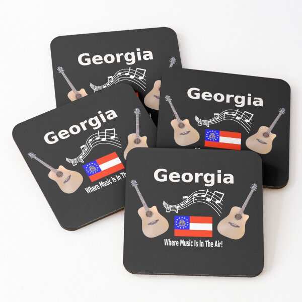 Item preview, Georgia Acoustic Guitar Shirt designed and sold by GuitarNuts.