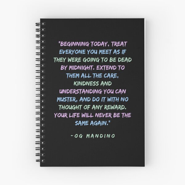 Item preview, Og Mandino Quote designed and sold by BBellShop.