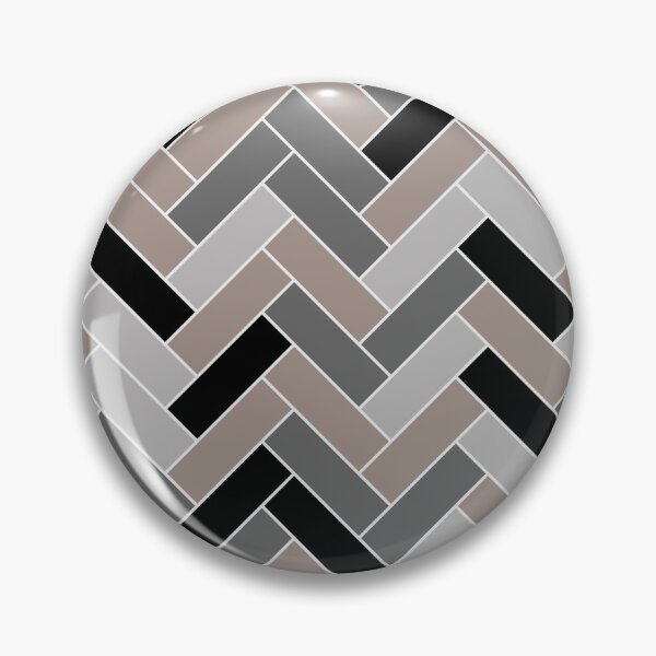 Artikelvorschau, Gray-Beige Black Gray Herringbone Pattern Pairs Dutch Boy 2023 COTY Rustic Greige 404-4DB entworfen und verkauft von ColorOfTheYears.