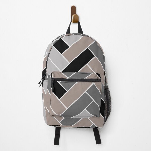 Artikelvorschau, Gray-Beige Black Gray Herringbone Pattern Pairs Dutch Boy 2023 COTY Rustic Greige 404-4DB entworfen und verkauft von ColorOfTheYears.