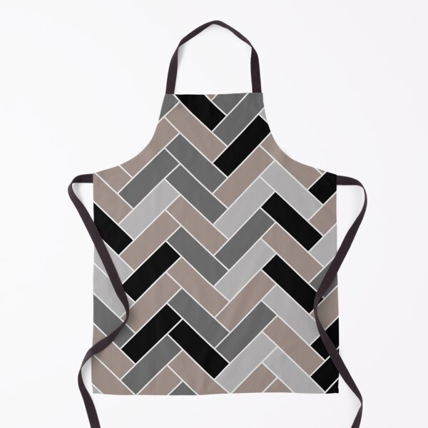 Artikelvorschau, Gray-Beige Black Gray Herringbone Pattern Pairs Dutch Boy 2023 COTY Rustic Greige 404-4DB entworfen und verkauft von ColorOfTheYears.