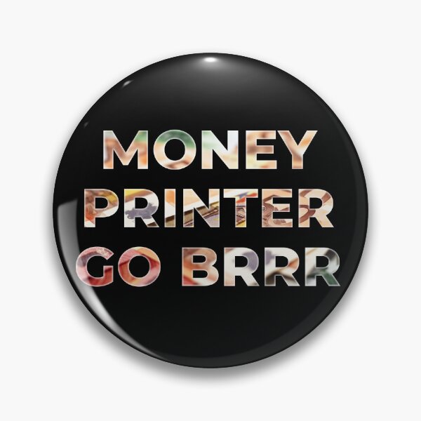Item preview, Money Printer Go Brrr Euro Edition designed and sold by epicmemeshirts1.