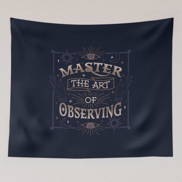 Item preview, Master The Art Of Observing by Tobe Fonseca designed and sold by Tobe Fonseca®.