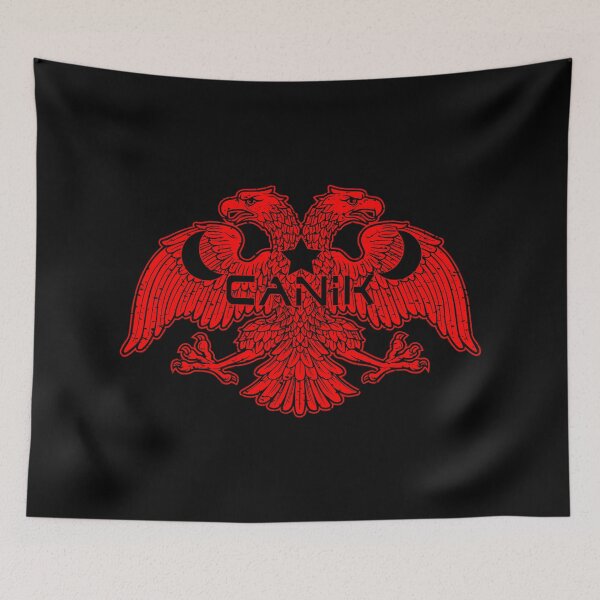 Item preview, Canik TP-9 TP9 Pistol Eagle Badge Retro Anime Gun - Cyberpunk - Hazard Red designed and sold by Warhawk Designs.