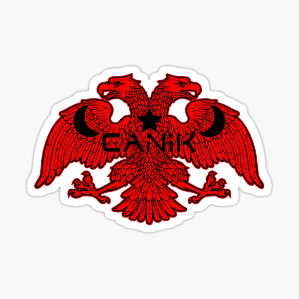 Item preview, Canik TP-9 TP9 Pistol Eagle Badge Retro Anime Gun - Cyberpunk - Hazard Red designed and sold by Warhawk Designs.