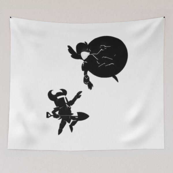 Item preview, shovel knight black and white designed and sold by eternalrival.