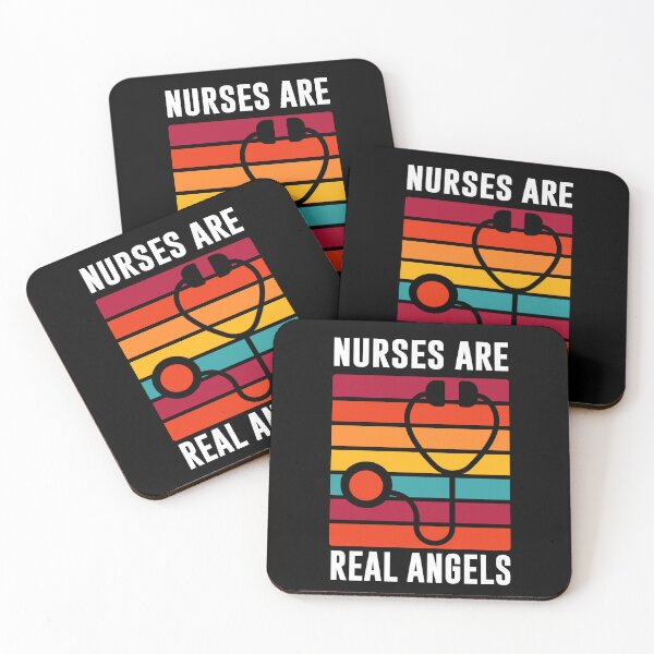 Item preview, Nurses Are Real Angels T shirt designed and sold by FanityPrints.