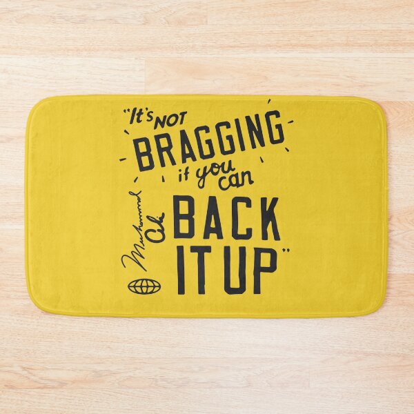 Item preview, Muhammad Ali - It's Not Bragging if You can Back It Up (Boxing GOAT Dark Version) designed and sold by ageofleo.