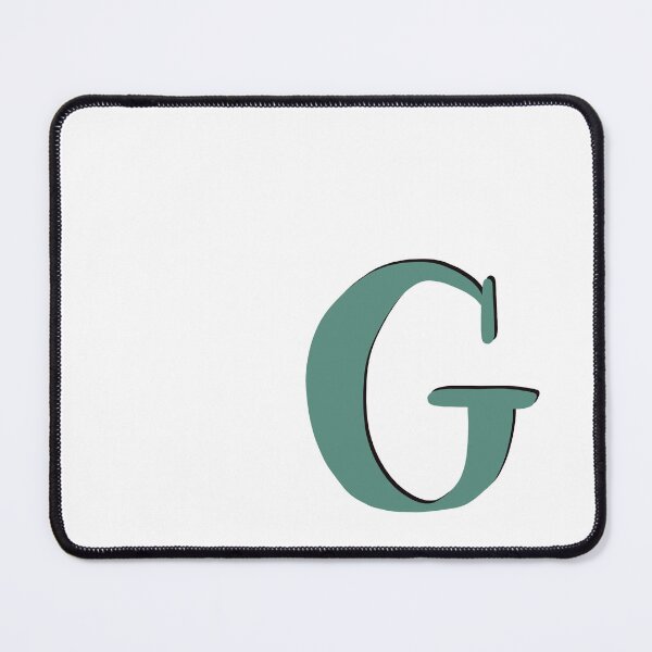 Artikelvorschau, Buchstabe G Anfangsmonogramm Alphabet Großbuchstaben G in grün entworfen und verkauft von Antique-Gifts.