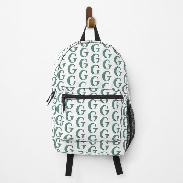 Item preview, Letter G initial monogram alphabet capital G in green designed and sold by Antique-Gifts.