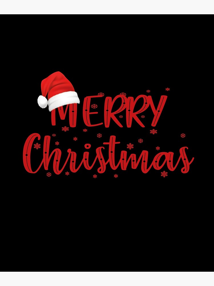 Merry Christmas Happy Christmas Day Poster For Sale By Zikostor2 Redbubble