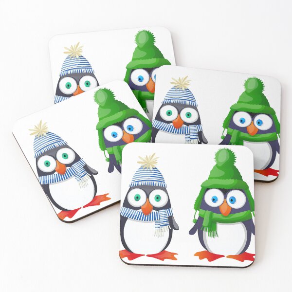 Item preview, Penguins dressed for winter. designed and sold by Stus RoadTrips.