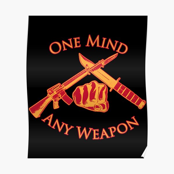  one mind any weapon us marine corps martial arts mcmap usmc