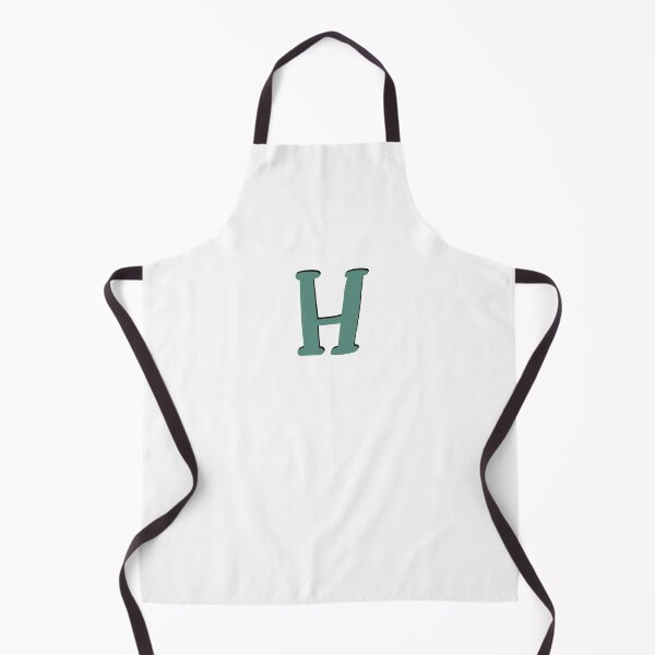 Item preview, Letter H Green initial monogram alphabet h capital H designed and sold by Antique-Gifts.