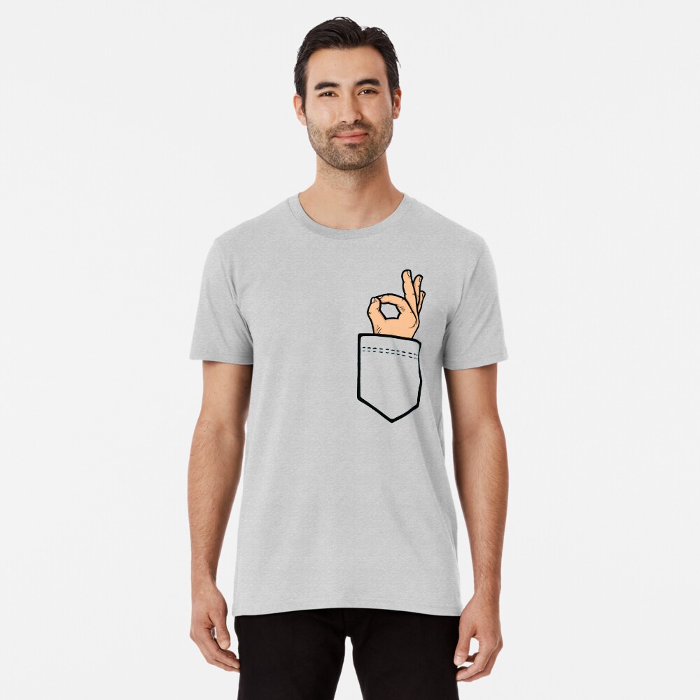 ok sign t shirt