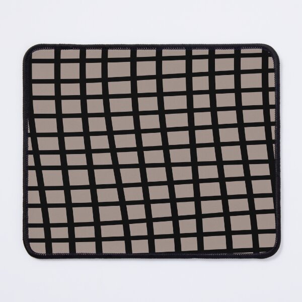 Artikelvorschau, Gray Beige Black Wavy Grid Pattern Pairs Dutch Boy 2023 COTY Rustic Greige 404-4DB entworfen und verkauft von ColorOfTheYears.