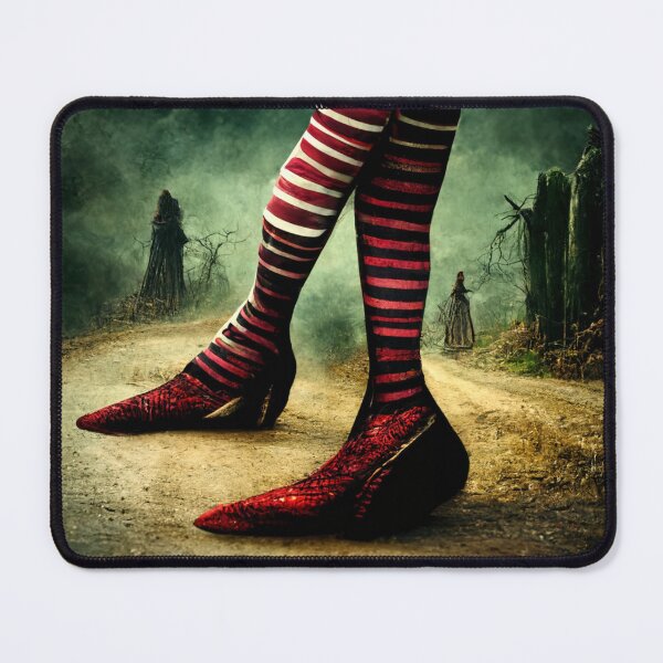 Item preview, Wicked Witch waiting for Dorothy and her House to Fall. designed and sold by liana campbell.