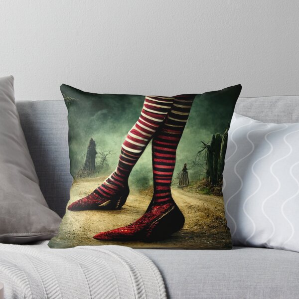 Item preview, Wicked Witch waiting for Dorothy and her House to Fall. designed and sold by liana campbell.