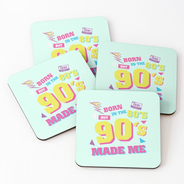 Item preview, Born In The 80's But 90's Made Me - Retro Style designed and sold by ArtCreativeSACB.