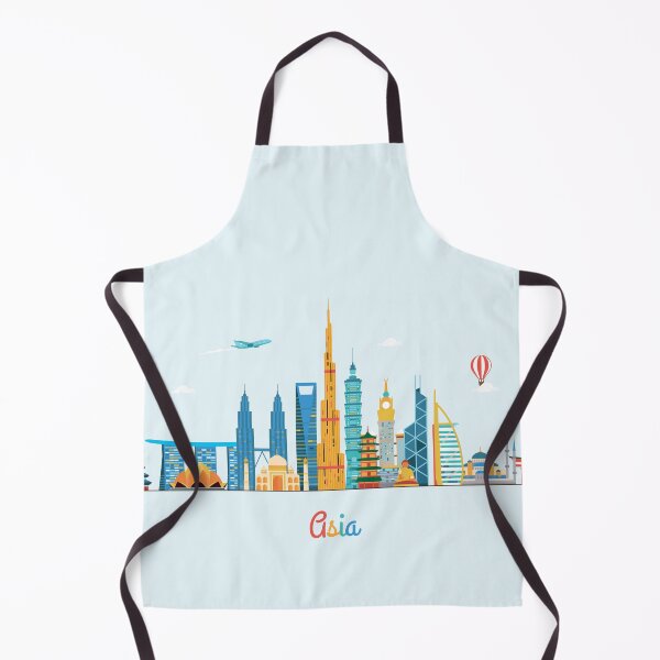 Item preview, Asia skyline designed and sold by Antikwar.